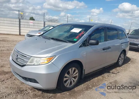 2012 Honda Odyssey Lx from USA, damaged, VIN 5FNRL5H20CB135051